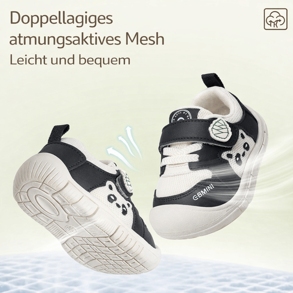 EBMINI® PANDO - Baby Barfußschuhe – Weiche Krabbelschuhe für erste Schritte - Ebmini® - Kinder Barfußschuhe - 