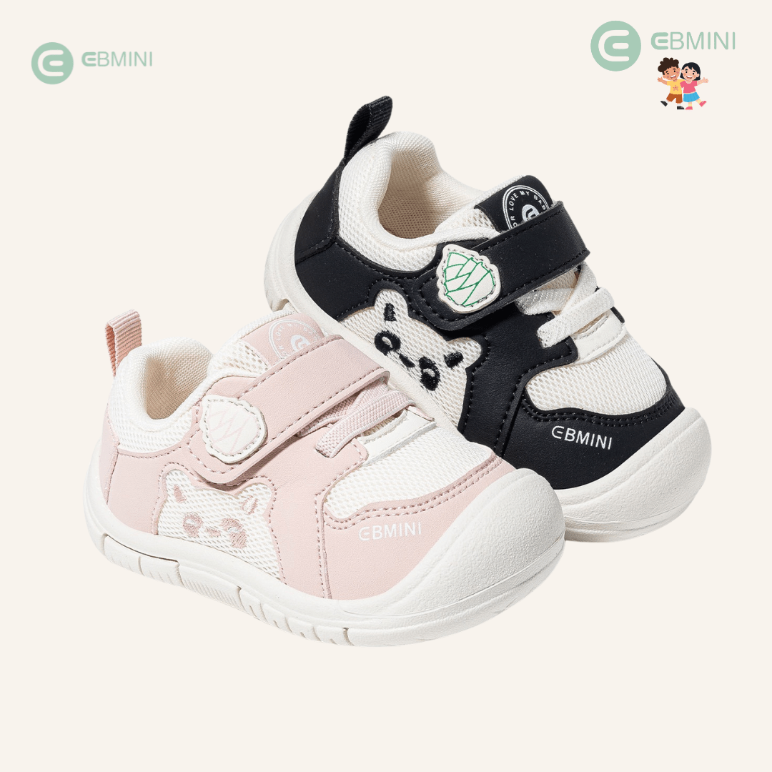 EBMINI® PANDO - Baby Barfußschuhe – Weiche Krabbelschuhe für erste Schritte - Ebmini® - Kinder Barfußschuhe - 
