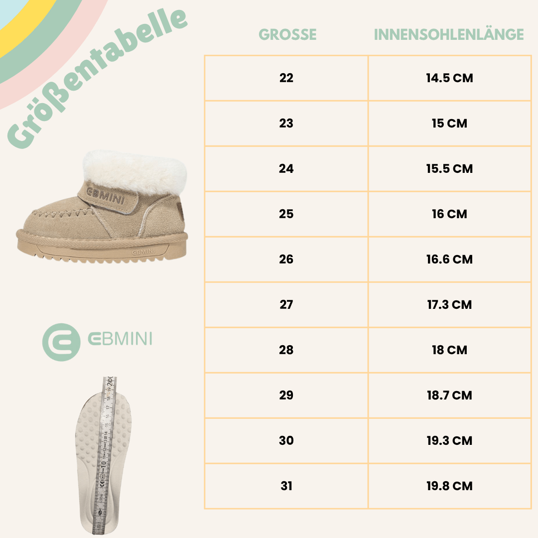EBMINI® PRI - Ultraleichte Stiefel für Kinder - Ebmini® - Kinder Barfußschuhe - 