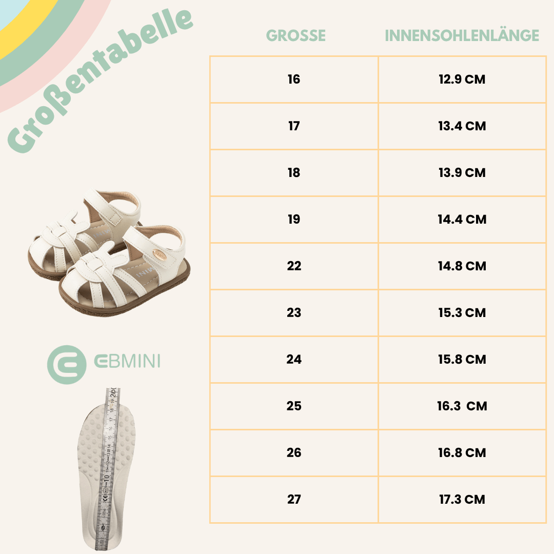 EBMINI® RABBY - Ultraleichte Barfußschuhe für Kinder - Ebmini® - Kinder Barfußsandalen - 209913021348 - 