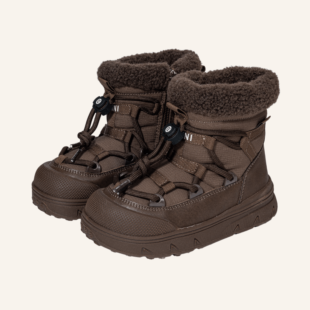 EBMINI® RIC - Wasserdichte Barfußstiefel für Kinder mit Warmfutter - Ebmini® - Kinder Barfußschuhe - 