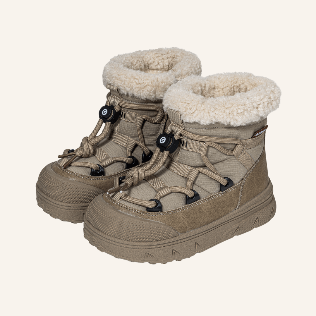EBMINI® RIC - Wasserdichte Barfußstiefel für Kinder mit Warmfutter - Ebmini® - Kinder Barfußschuhe - 