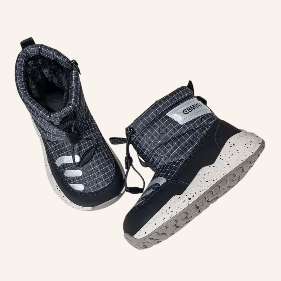 EBMINI® RIM - Wasserdichte Barfußstiefel für Kinder mit Warmfutter - Ebmini® - Kinder Barfußschuhe - 