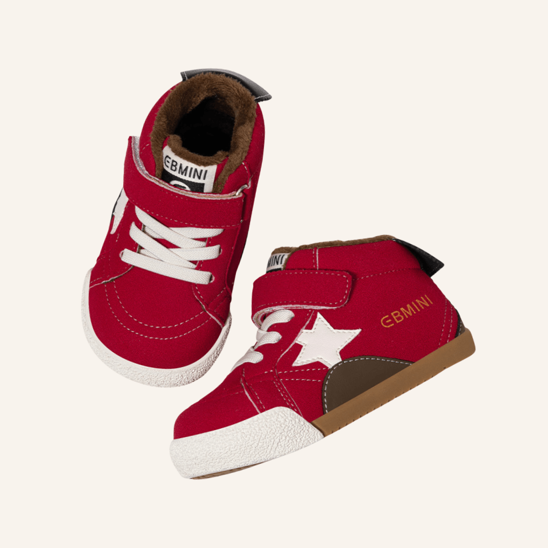EBMINI® ROS - Ultraleichte Barfußstiefel für Kinder rutschfest & vegan - Ebmini® - Kinder Barfußschuhe - 209913036309