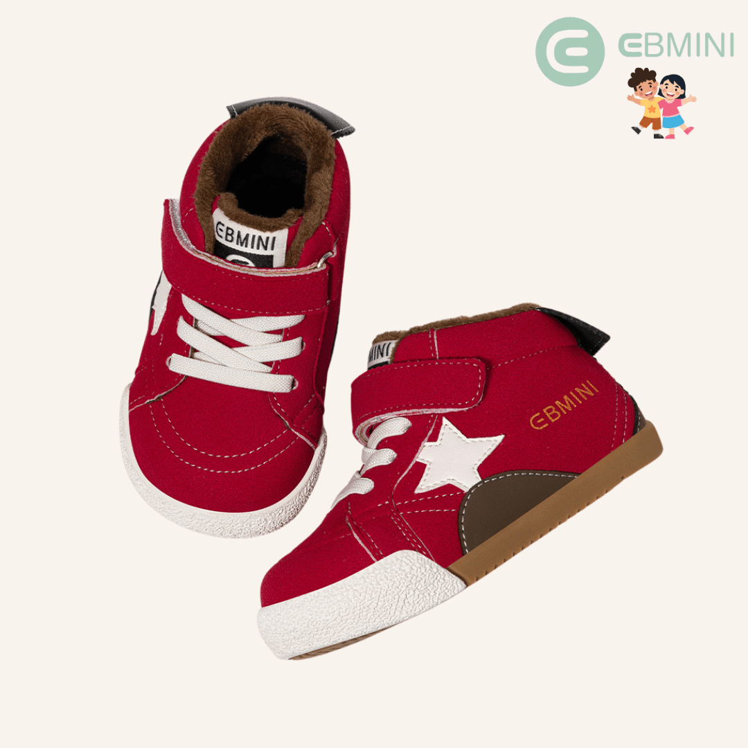 EBMINI® ROS - Ultraleichte Barfußstiefel für Kinder rutschfest & vegan - Ebmini® - Kinder Barfußschuhe -  - 