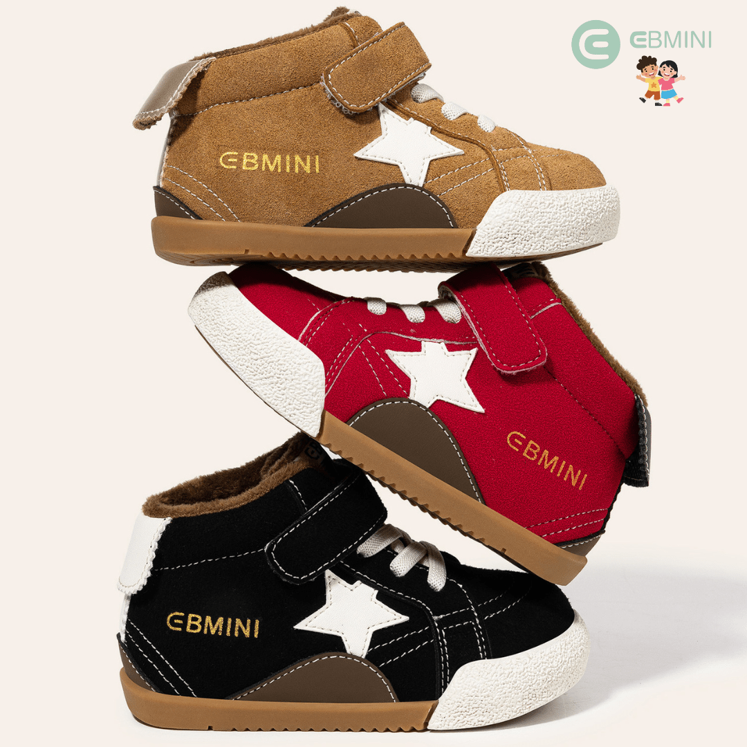 EBMINI® ROS - Ultraleichte Barfußstiefel für Kinder rutschfest & vegan - Ebmini® - Kinder Barfußschuhe -  - 