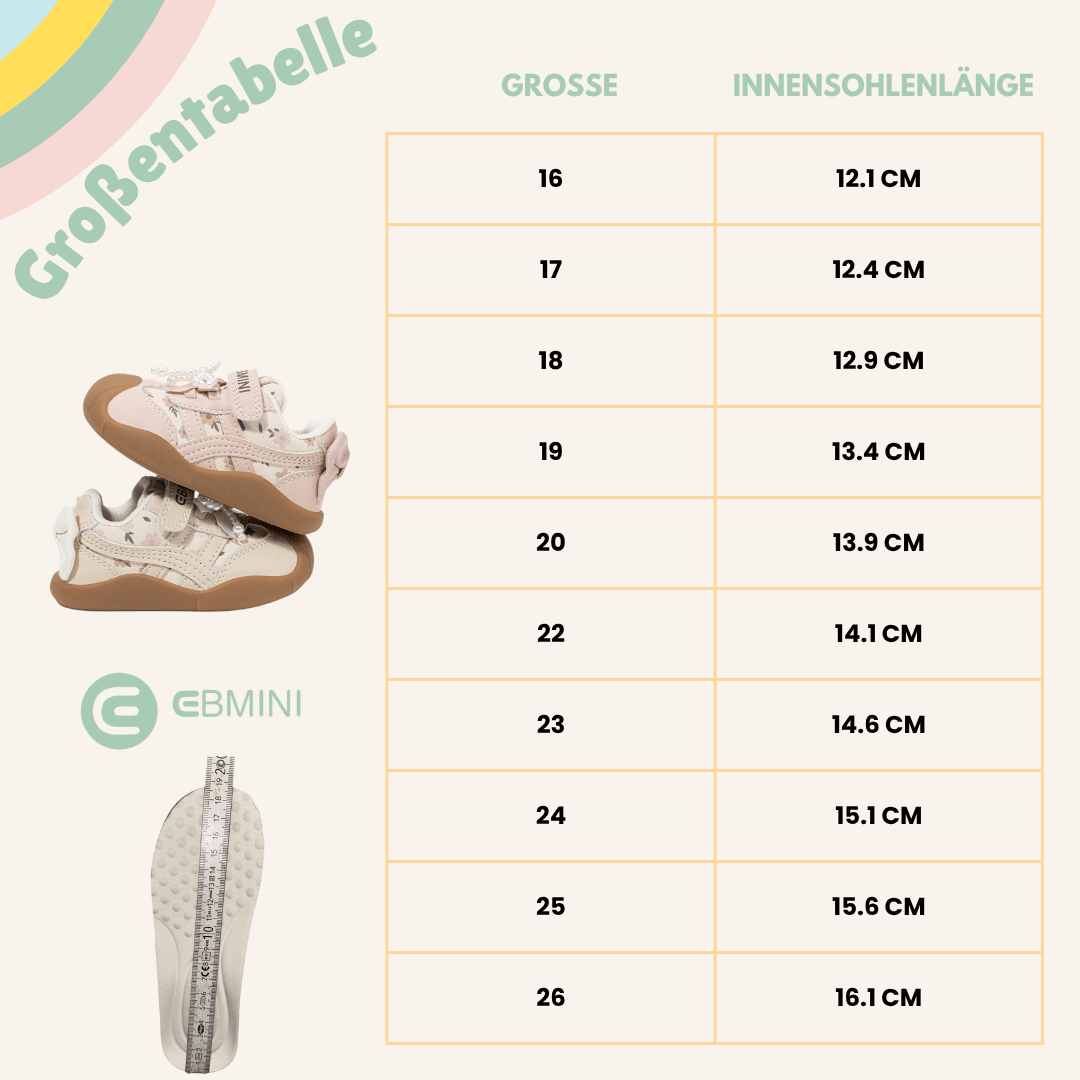 EBMINI® ROSY - Ultraleichte Barfußschuhe für Kinder - Ebmini® - Kinder Barfußschuhe - 