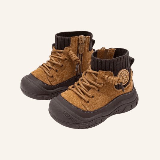 EBMINI® RUN - Ultraleichte Barfußstiefel für Kinder rutschfest & vegan - Ebmini® - Kinder Barfußschuhe - 209913017257