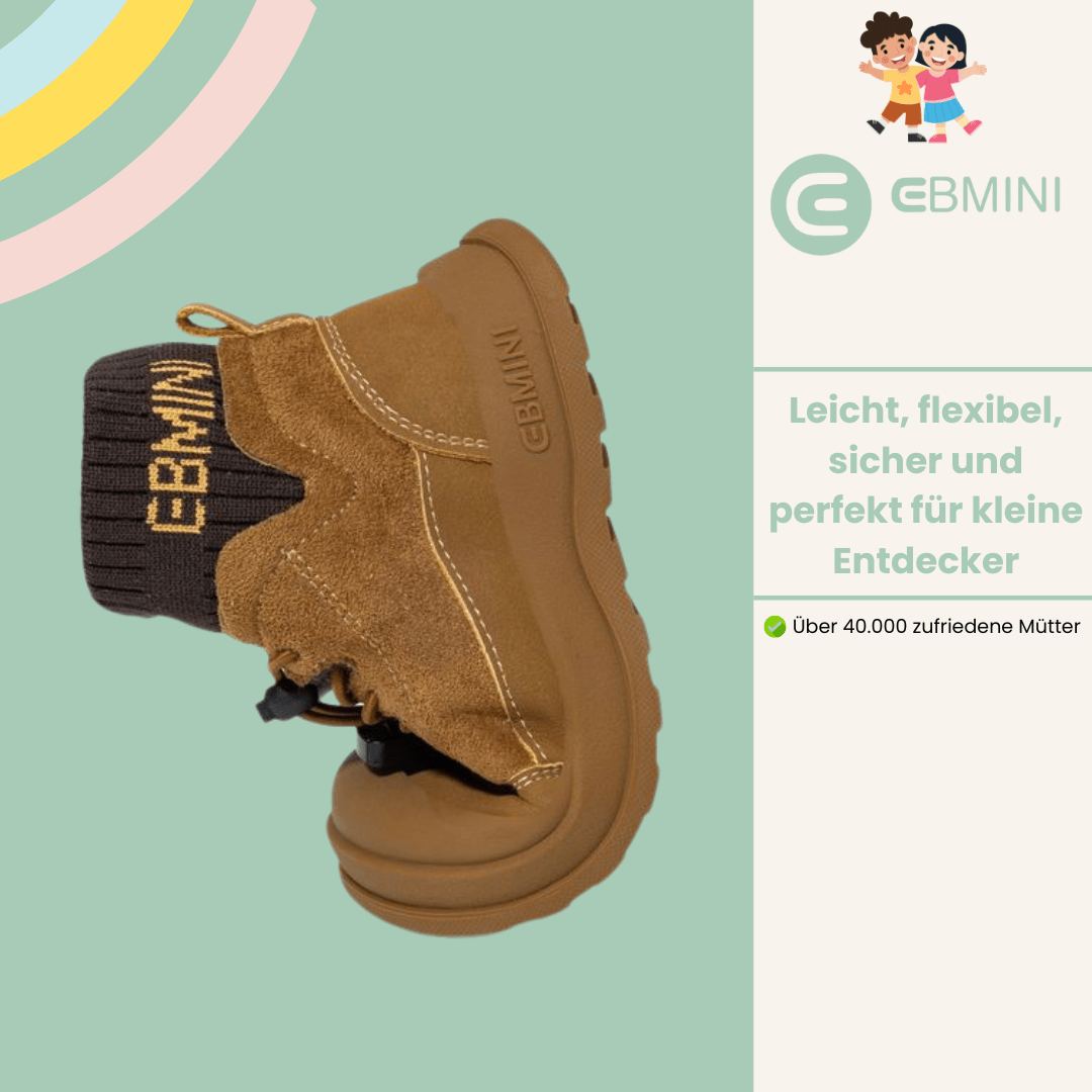 EBMINI® RUS - Wasserdichte Stiefel für Kinder - Ebmini® - Kinder Barfußschuhe - 
