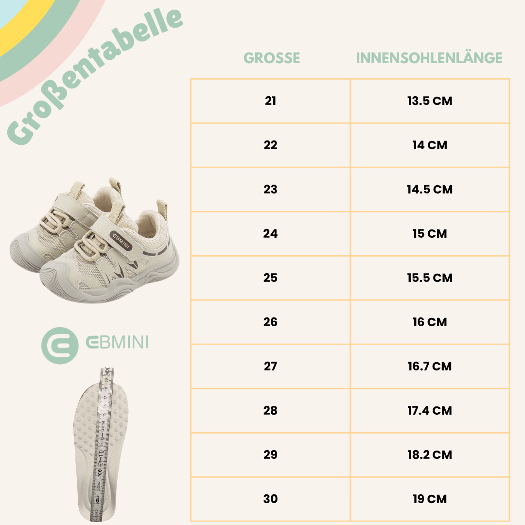 EBMINI® SAM - Ultraleichte Barfußsandalen für Kinder - Ebmini® - Kinder Barfußschuhe - 209913018703 - 