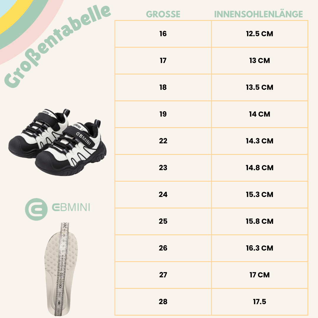 EBMINI® SNOO - Ultraleichte Barfußschuhe für Kinder - Ebmini® - Kinder Barfußschuhe - 