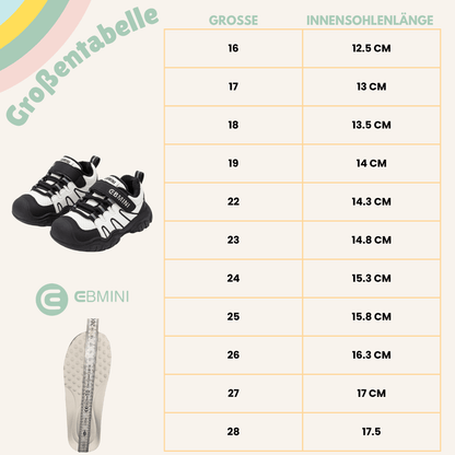EBMINI® SNOO - Ultraleichte Barfußschuhe für Kinder - Ebmini® - Kinder Barfußschuhe - 