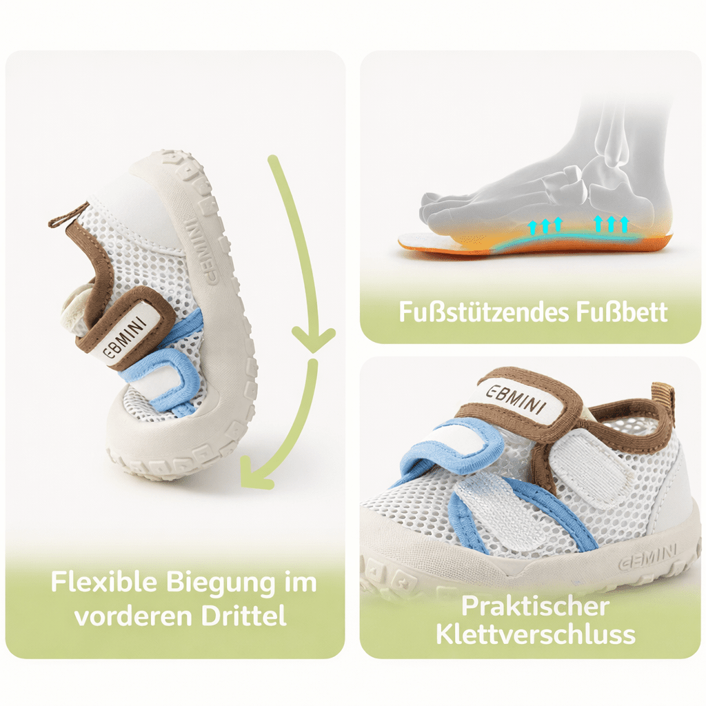 EBMINI® SOLIN - Sneaker Barfußschuhe für Kinder - Ebmini® - Kinder Barfußschuhe -  - 