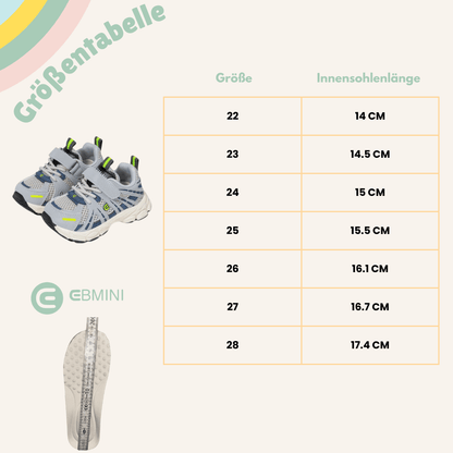 EBMINI® SPRI - Sneaker Barfußschuhe für Kinder - Ebmini® - Kinder Barfußschuhe -  - 