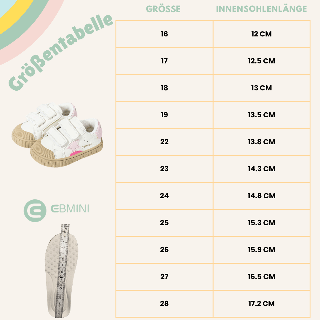 EBMINI® STE - Kinder Barfußschuhe Sneaker - Ebmini® - Kinder Barfußschuhe - 