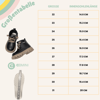 EBMINI® TERRY - Ultraleichte Stiefel für Kinder - Ebmini® - Kinder Barfußschuhe - 