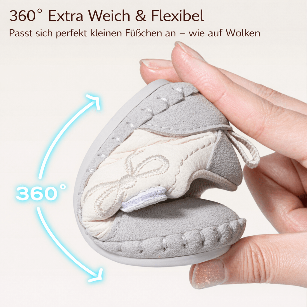 EBMINI® TITI - Baby Barfußschuhe – Weiche Krabbelschuhe für erste Schritte - Ebmini® - Kinder Barfußschuhe - 