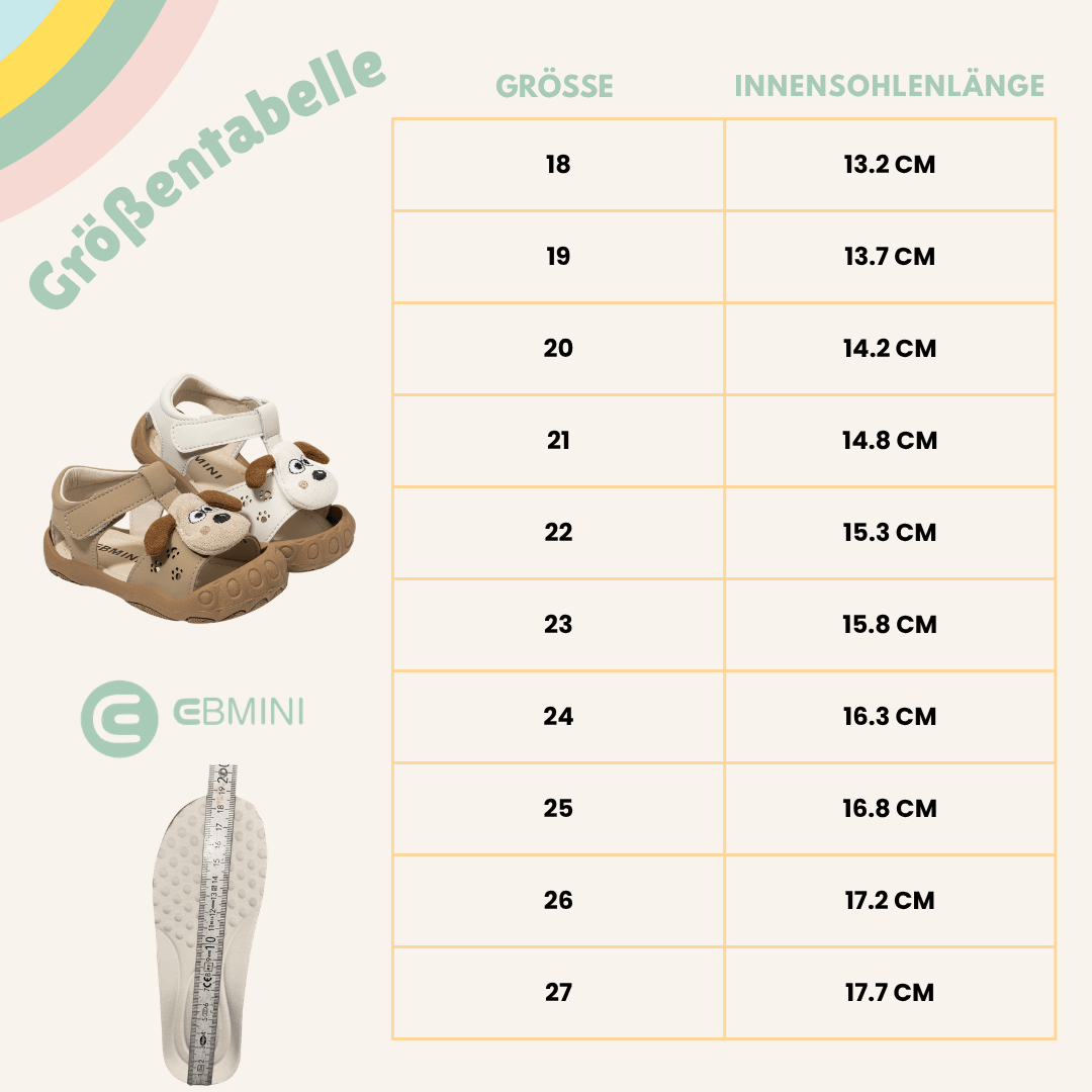EBMINI® TOB – Ultraleichte Barfußsandalen für Kinder - Ebmini® - Kinder Barfußsandalen - 
