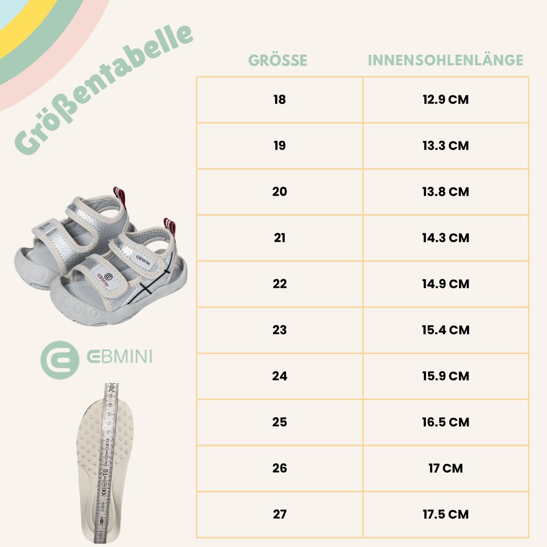 EBMINI® TUKI - Barfußsandalen für Kinder - Ebmini® - Kinder Barfußsandalen - 