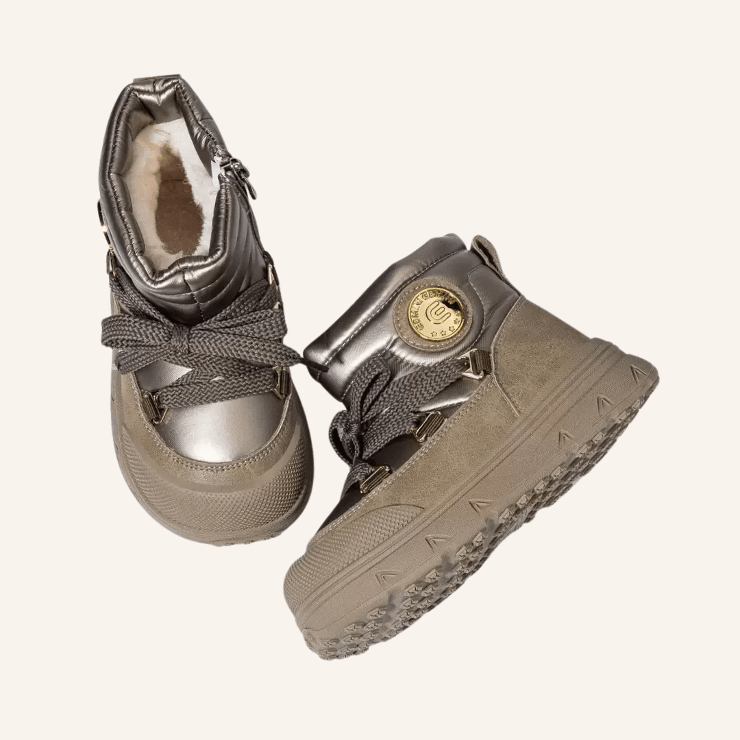 EBMINI® WAM - Wasserdichte Barfußstiefel für Kinder mit Warmfutter - Ebmini® - Kinder Barfußschuhe - 