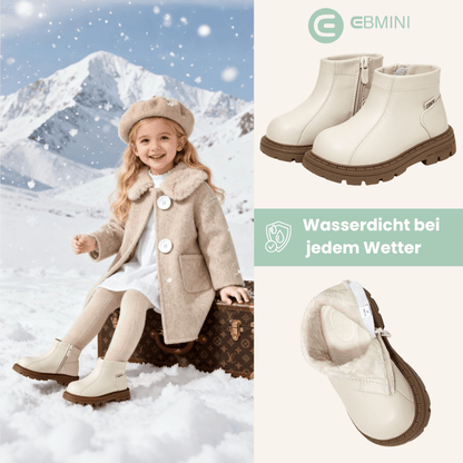 EBMINI® WOOD - Wasserdichte Stiefel für Kinder - Ebmini® - Kinder Barfußschuhe - 