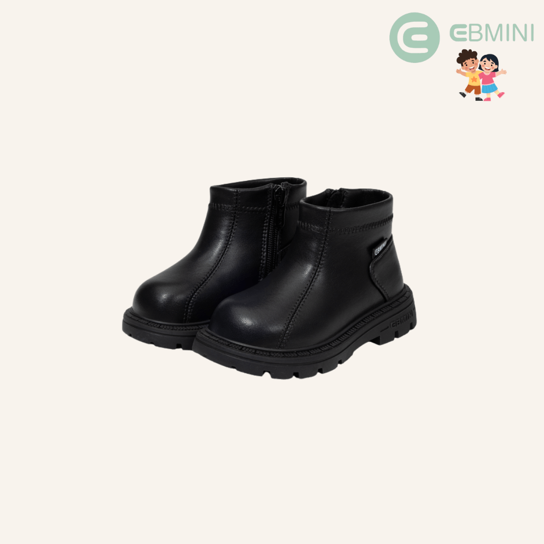 EBMINI® WOOD - Wasserdichte Stiefel für Kinder - Ebmini® - Kinder Barfußschuhe - 