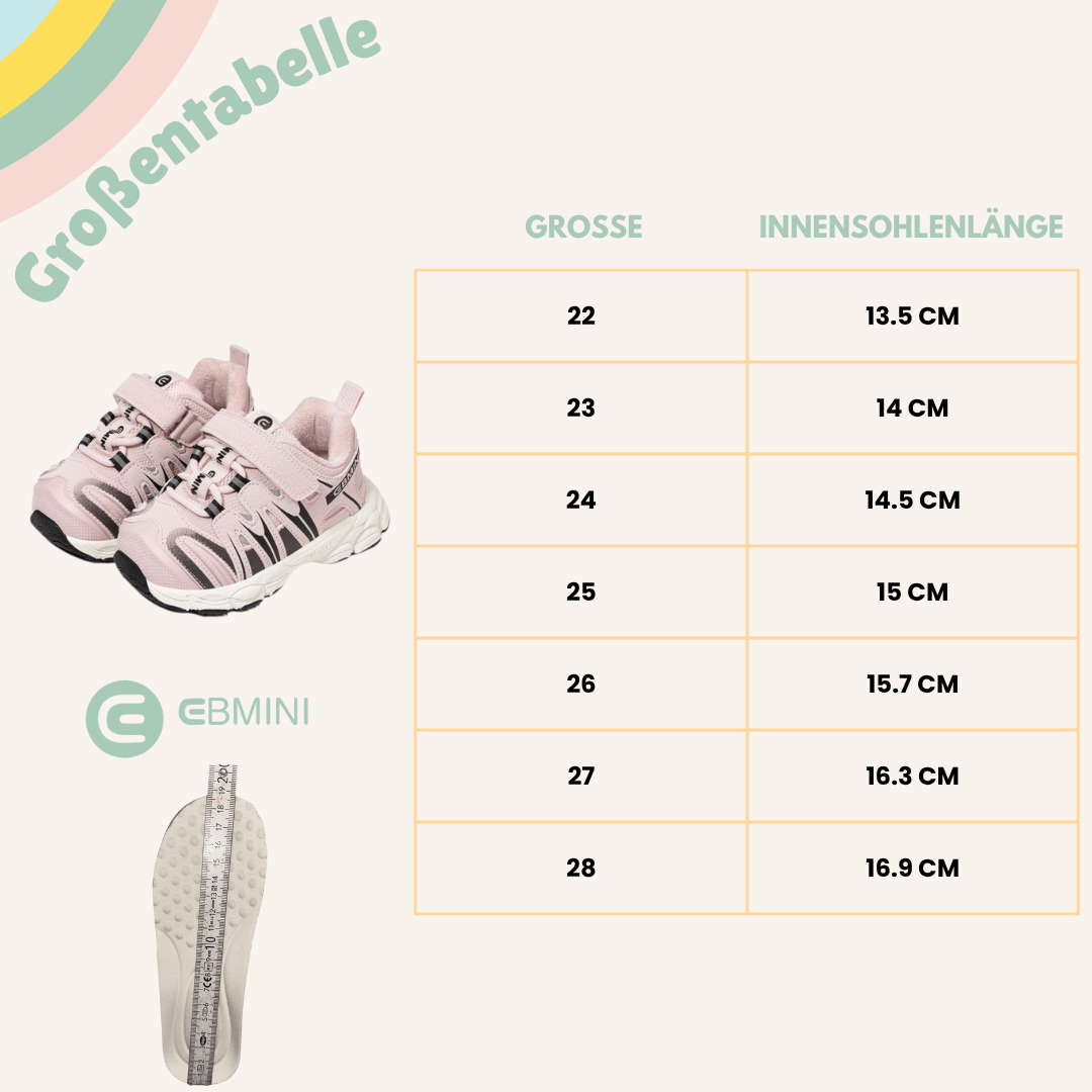 EBMINI® ZIG - Ultraleichte Sneaker Barfußschuhe für Kinder - Ebmini® - Kinder Barfußschuhe - 
