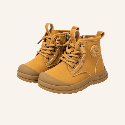 EBMINI® LOS - Wasserdichte Barfußstiefel für Kinder mit Futterung & Reißverschluss