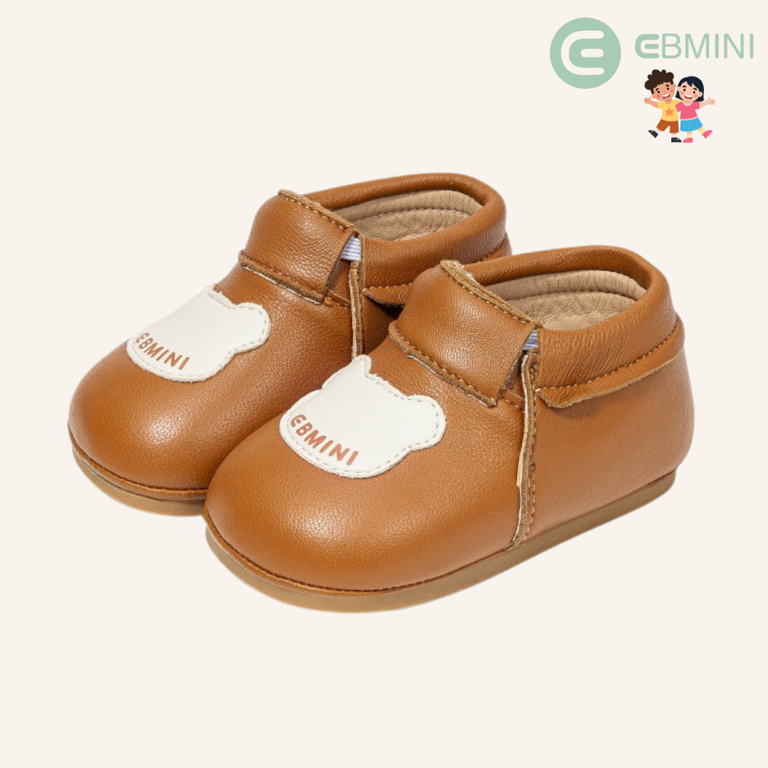 EBMINI® ORSO - Baby Barfußschuhe – Weiche Krabbelschuhe für erste Schritte - Ebmini®